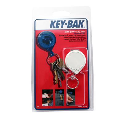 KEY-BAK nyckelhållare MINI-BAK VIT med bälte clips